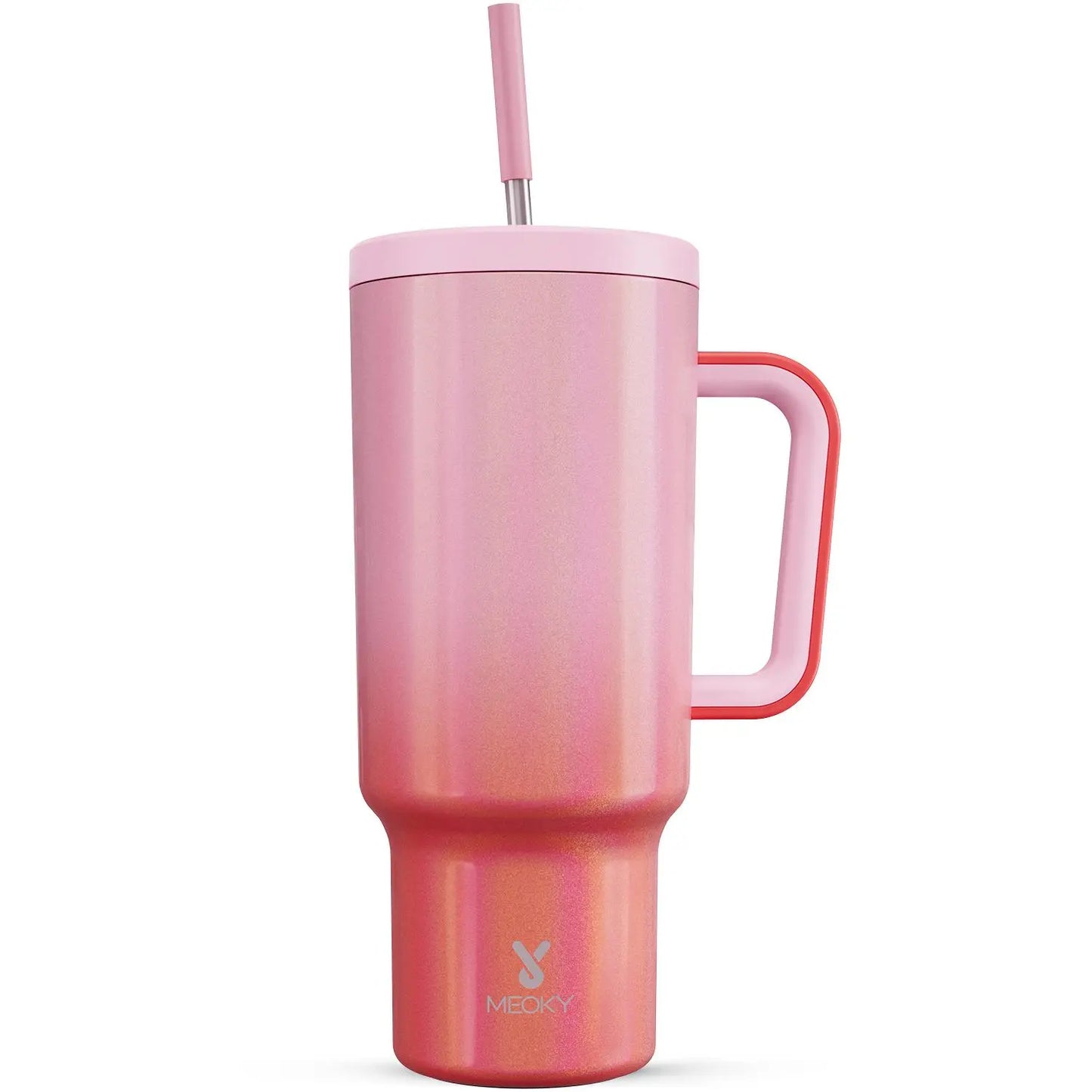40Oz Vacuum Flask, Vacuum Insulated Tumbler, Stainless Steel Water Bottle with Handle, Large Capacity Drinking Cup for Home Office Outdoor Camping