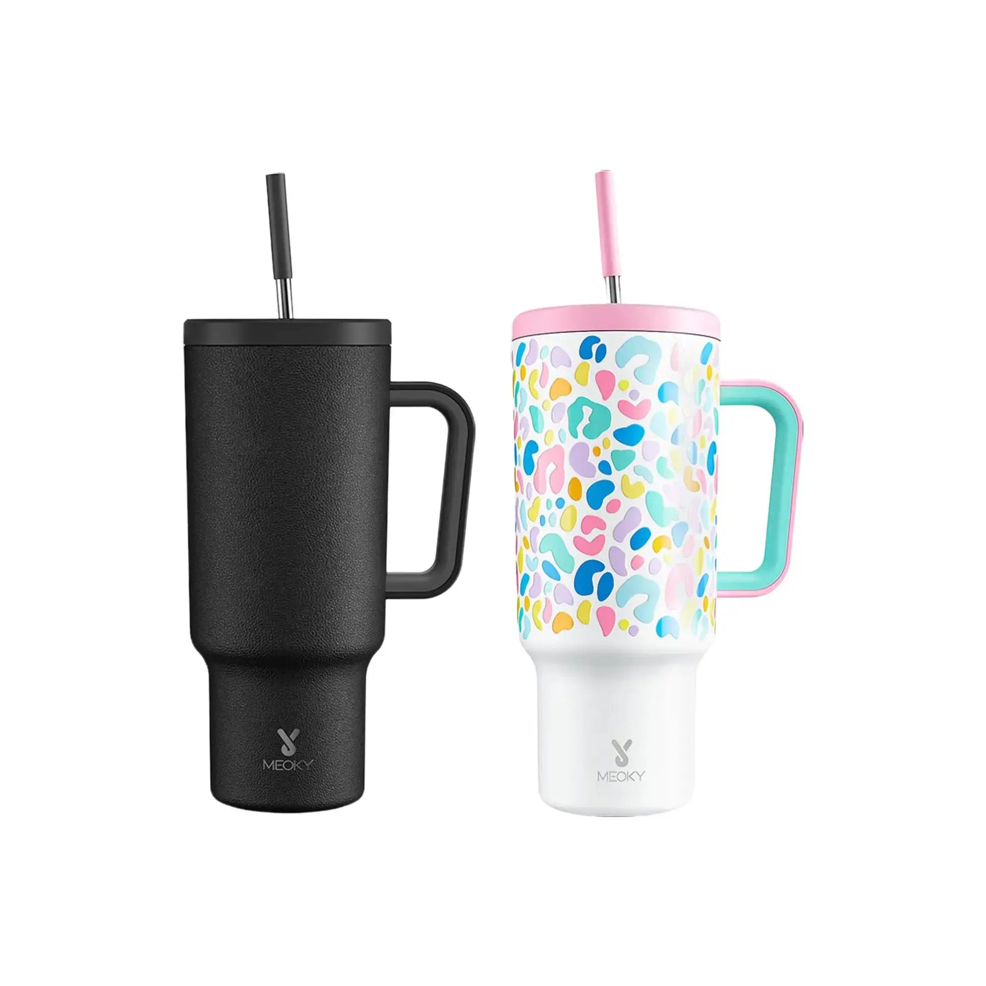 40Oz Vacuum Flask, Vacuum Insulated Tumbler, Stainless Steel Water Bottle with Handle, Large Capacity Drinking Cup for Home Office Outdoor Camping