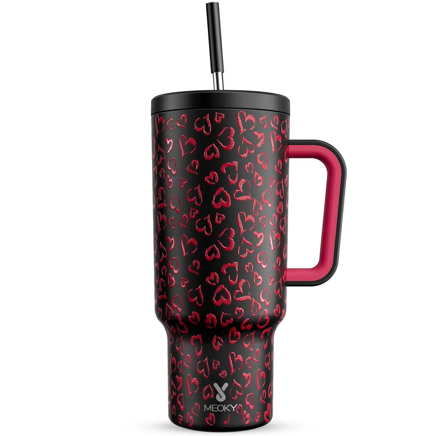 40Oz Vacuum Flask, Vacuum Insulated Tumbler, Stainless Steel Water Bottle with Handle, Large Capacity Drinking Cup for Home Office Outdoor Camping
